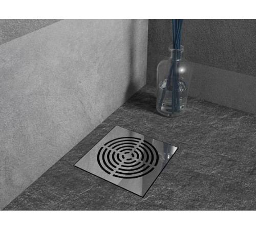 Душевой трап Boheme 15x15 см хром 984-15-CR