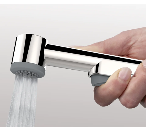 Гигиенический комплект с прогрессивным смесителем Bossini MACAN хром E37032B.030