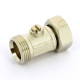 Узел радиаторный прямой Uni-Fitt 3/4 EK x 3/4 EK со встроенным краном 194N3300