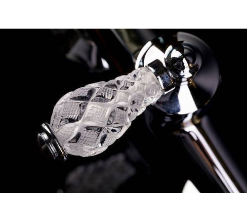 Смеситель для ванны Boheme Flora с душевым комплектом хром глянцевый 273-FL