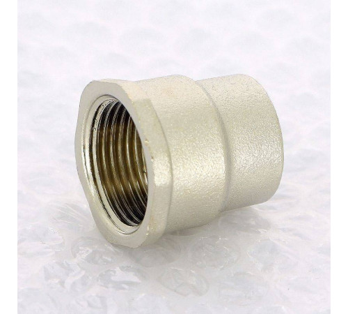 Муфта резьбовая Uni-Fitt никелированная ВР 1/2x3/4 602N3200