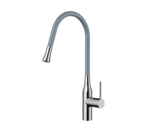 Смеситель для кухни Omoikiri Yatomi-BN-GR нержавеющая сталь/Leningrad Grey 4994251