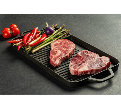 Сковорода для запекания Hascevher Deep Dish HP 2544 черная матовая A550044