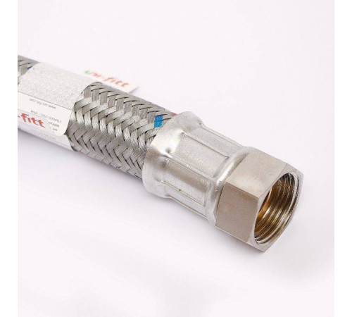 Гибкая подводка антивибрационная Uni-Fitt НВ 1 80 см DN 25 оцинкованная сталь 504S4408