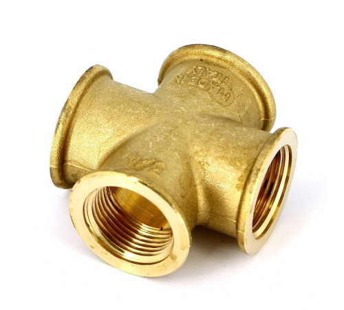 Крестовина латунная Tiemme 3/4 ВР 1500065