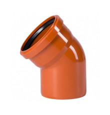 Отвод канализационный Ostendorf KG 160x45° 222220