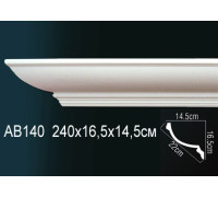 Карниз потолочный Perfect AB140 120x120x2000 мм AB140