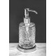 Дозатор для жидкого мыла настольный Boheme Murano Cristal хром 10227