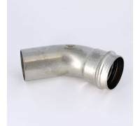 Угол-вставка 45° пресс IBP B Press Stainless 54 мм нержавеющая сталь PS5040 0540000