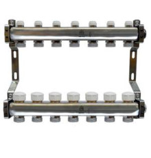 Коллекторный блок Gekon 1x3/4 EK 7 выходов с расходомерами GK 75107