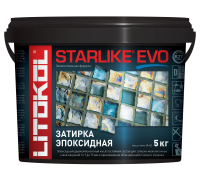 Затирка эпоксидная Litokol Starlike EVO S.100 Bianco Assoluto 5 кг S.100