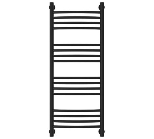 Полотенцесушитель водяной Сунержа Богема с полкой 400x1000 мм матовый черный 31-0221-1040