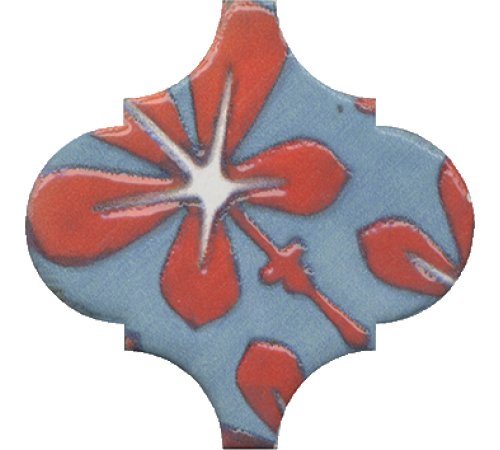 Декор Kerama Marazzi Арабески Майолика орнамент 6.5х6.5 см OS/A32/65000