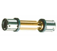 Пресс-муфта телескопическая FAR 20х2 мм латунная 4926 2001