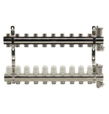 Блок коллекторный Kromwell 1 с термостатическими вставками и запорными клапанами 10 выходов 3/4 EK EU.ST6070050
