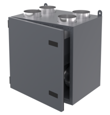 Приточно-вытяжная установка Zilon Compactair ZPVR-N 400 VW EC вертикальная ZPVR-N 400 VW EC