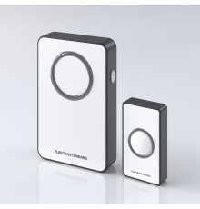 Звонок беспроводной 38M IP20 DBQ27M WL Белый/Чёрный