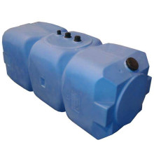 Бак для воды ANION Танк 500 л горизонтальный с фланцем и крышкой Т500ГФК2З