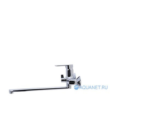 Смеситель для ванны Aquanet Cinetic с длинным изливом хром AF120-21C
