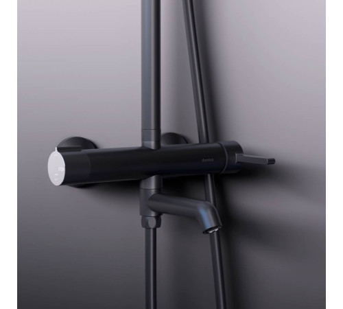 Душевая система Damixa Scandinavian Pure черный матовый 936740300