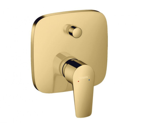 Смеситель для ванны Hansgrohe Talis E на 2 потребителя скрытого монтажа золотой 71745990