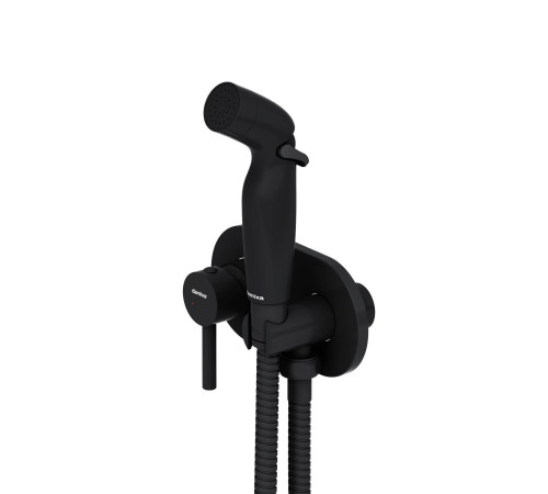 Смеситель для гигиенического душа встраиваемый Damixa Option матовый черный 212000300