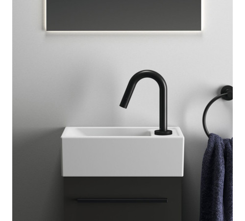 Раковина подвесная Ideal Standard i.life S 37х21 см правая белый матовый E2112V1