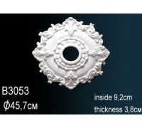 Розетка потолочная Perfect B3053 полиуретановая 530 мм B3053