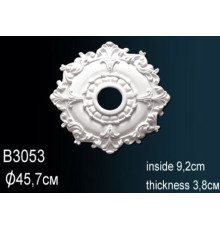 Розетка потолочная Perfect B3053 полиуретановая 530 мм B3053