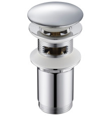 Донный клапан для раковины Timo с переливом PushOpen хром 8011/00