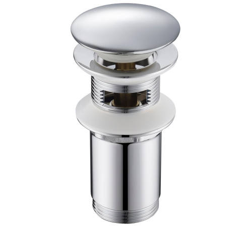 Донный клапан для раковины Timo с переливом PushOpen хром 8011/00