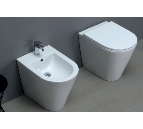 Унитаз приставной Azzurra Forma 54х37х43 см универсальный слив FMVCTPE00000BI