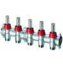 Коллектор запорный FAR 1 с расходомерами 4 отвода M24x19 FK 3972 C104