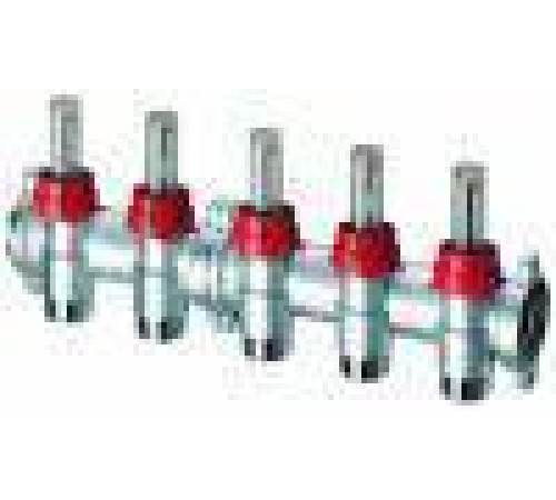 Коллектор запорный FAR 1 с расходомерами 4 отвода M24x19 FK 3972 C104