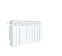 Радиатор биметаллический Rifar Monolit 350 4 секции боковое подключение rm35004 ant DB703