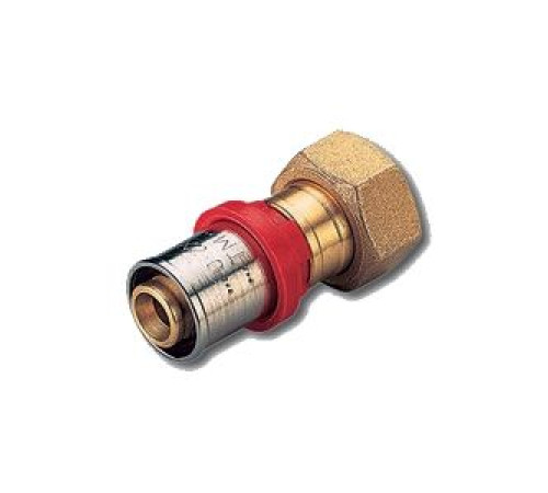 Муфта прессовая Tiemme с накидной гайкой и плоской прокладкой 26x3.0 мм - 3/4 1650072