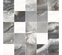 Декор мозаичный Laparet Mania серый 25х25 см MM34102