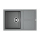 Кухонная мойка Omoikiri Sumi 79-GR Tetogranit 79x50 см leningrad grey 4993552