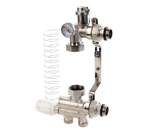 Насосно-смесительный узел для теплого пола MVI AQUAHIT Premium 1 без насоса MU.301.06