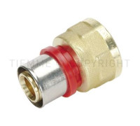 Муфта прессовая Tiemme с наружной резьбой 40x3.5 мм - 1 1/4 1650094