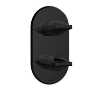 Смеситель для душа термостатический Bossini Apice встраиваемый черный матовый Z00500.073