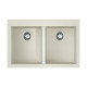 Кухонная мойка Omoikiri Bosen 80-2-WH Tetogranit 80x53 см белый 4993839