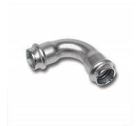 Отвод 90° SANHA NiroSan 9002A 35 мм ВПр-ВПр 69002A35