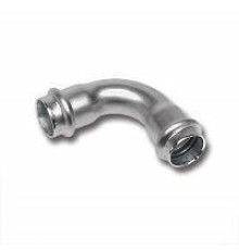 Отвод 90° SANHA NiroSan 9002A 35 мм ВПр-ВПр 69002A35