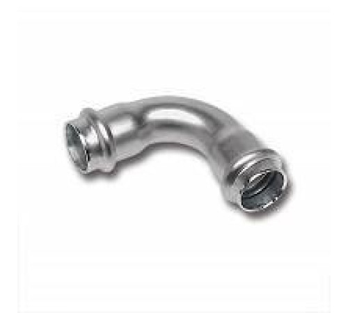 Отвод 90° SANHA NiroSan 9002A 35 мм ВПр-ВПр 69002A35