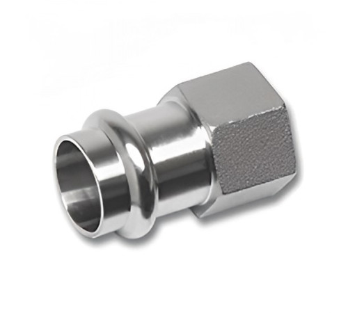 Муфта переходная SANHA NiroPress AISI 316L ВПр-ВР 35 мм x 1 1/4 69270G35114.3