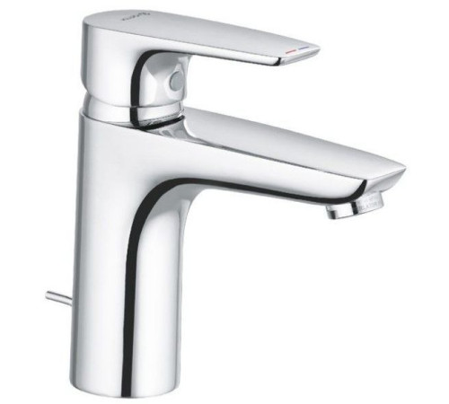 Смеситель для раковины Kludi PureSolid 100 мм со сливным гарнитуром 342900575