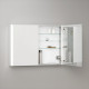 Зеркальный шкаф Keuco Somaris 100x71x12.8 см 2-дверный IP 44 14503002100