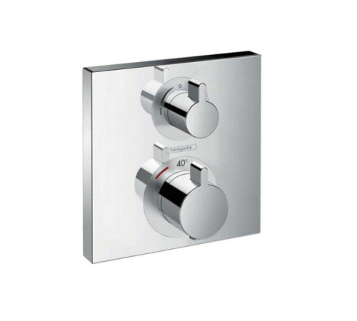 Термостат для душа Hansgrohe Ecostat Square на 1 потребитель встраиваемый хром 15712000