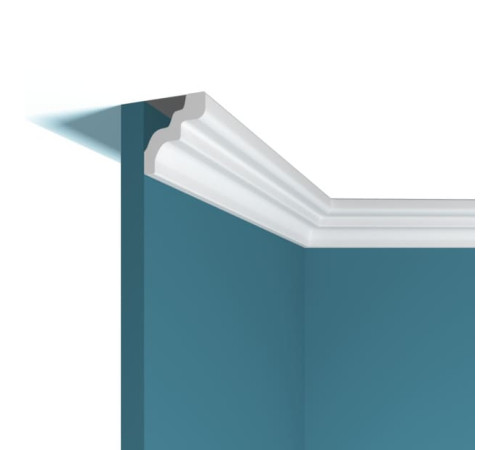 Карниз потолочный Perfect Plus P39 ударопрочный полимер 85x85x2000 мм P39